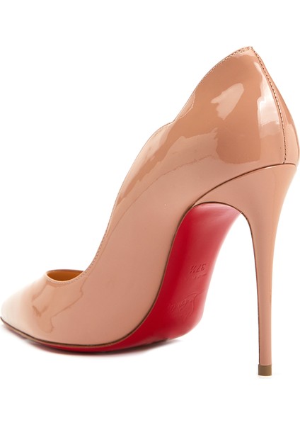 Nude Deri Stiletto modelleri