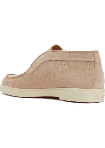 Pudra Kadın Deri Loafer modelleri