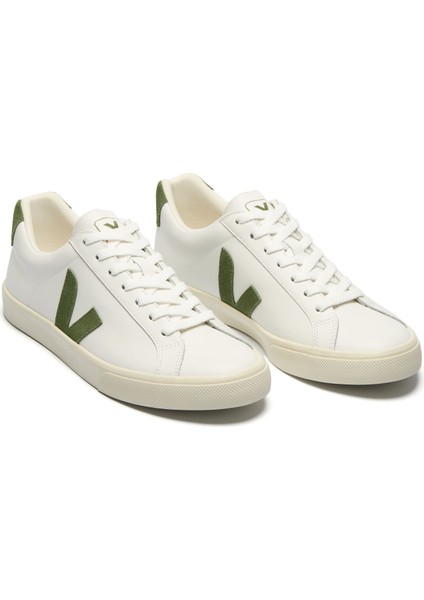 Esplar Beyaz Yeşil Kadın Deri Sneaker fiyatları