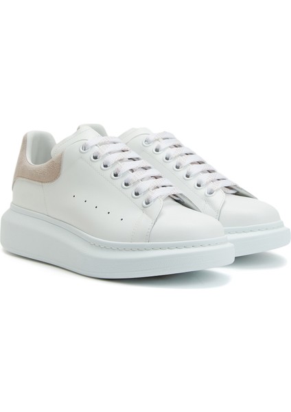 Oversize Beyaz Kadın Deri Sneaker fiyatları