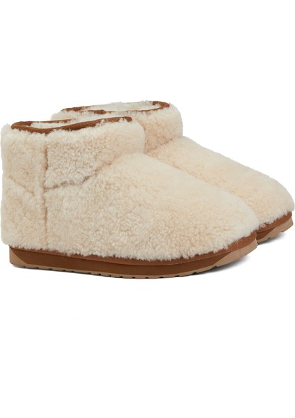 Stinger Micro Teddy Naturel Kadın Deri Bot fiyatları
