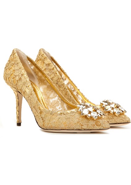 Lace Gold Topuklu Ayakkabı fiyatları