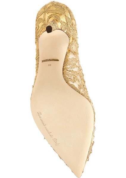 Lace Gold Topuklu Ayakkabı indirimleri