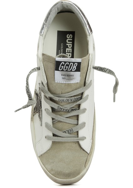 Super Star Kahve Beyaz Kadın Deri Sneaker fırsatları