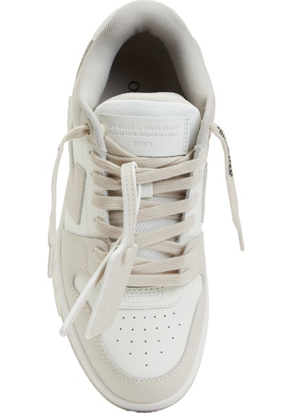 Bej Kadın Deri Sneaker