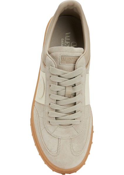 Upvillage Bej Kadın Deri Sneaker