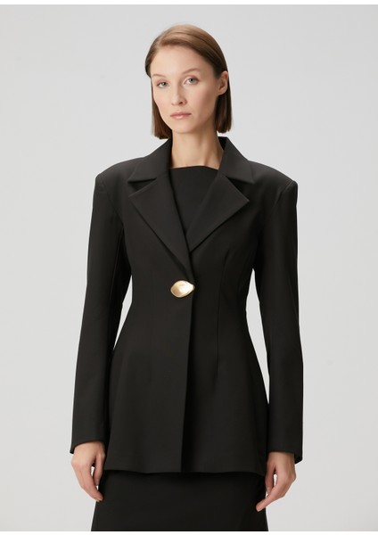 Emma Siyah Blazer