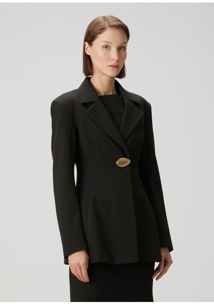 Emma Siyah Blazer