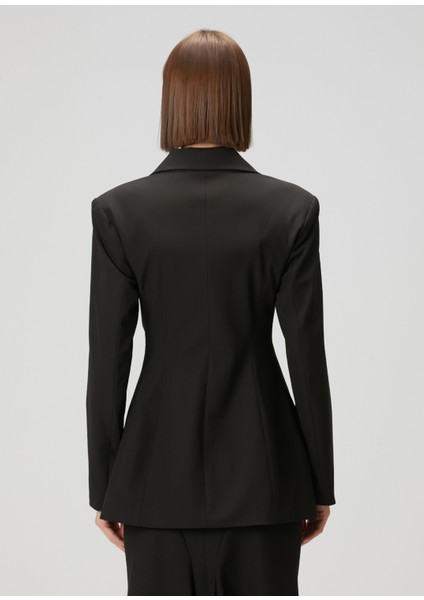 Emma Siyah Blazer