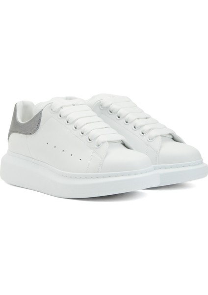 Oversize Beyaz Silver Kadın Deri Sneaker fiyatları