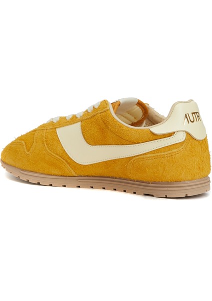 Hardal Kadın Deri Sneaker