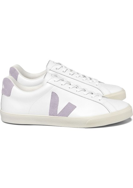 Esplar Lila Kadın Deri Sneaker