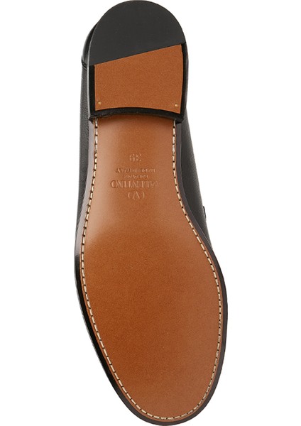 Siyah Kadın Deri Loafer indirimleri