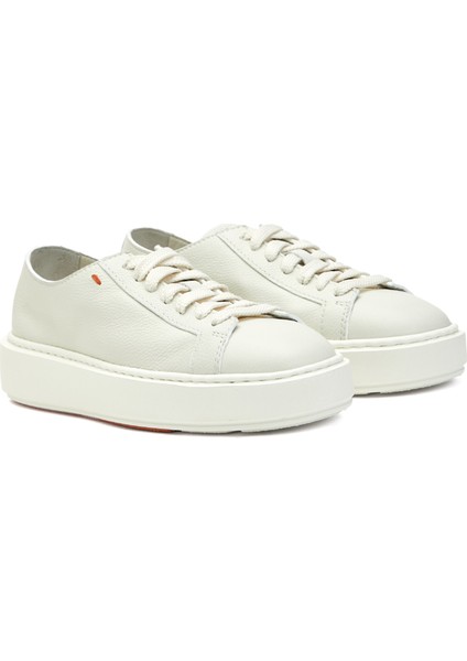Beyaz Kadın Deri Sneaker fiyatları