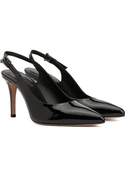 Siyah Rugan Stiletto