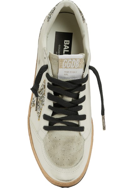 Ball Star Beyaz Gold Kadın Deri Sneaker fırsatları
