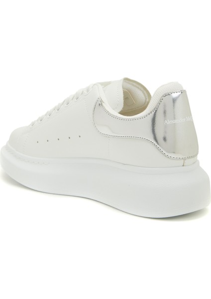 Oversized Beyaz Silver Kadın Deri Sneaker modelleri
