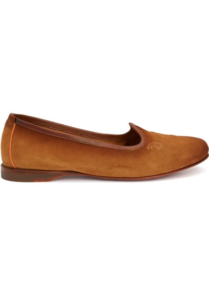 Taba Kadın Deri Loafer