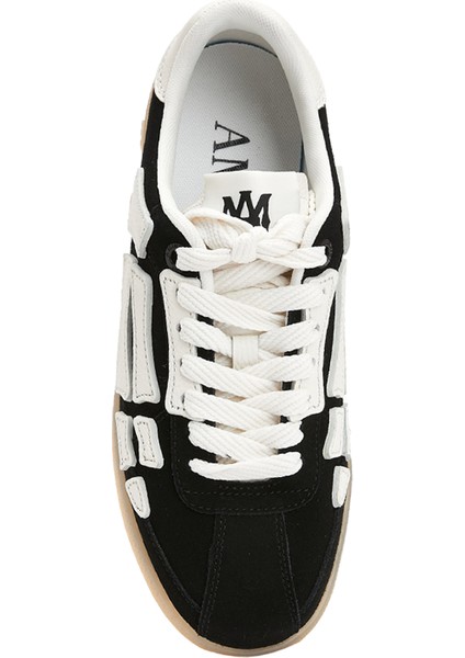 Pacific Bones Siyah Kadın Deri Sneaker fırsatları