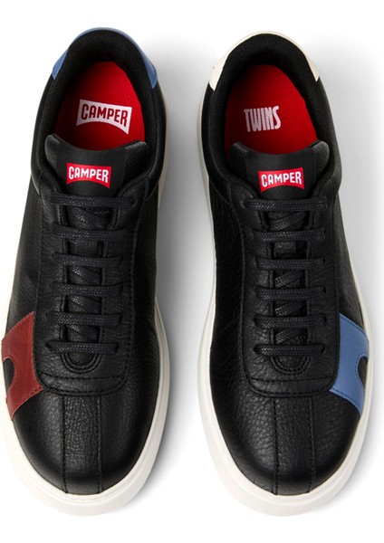 Twins Siyah Deri Kadın Sneaker K201311-041 fırsatları
