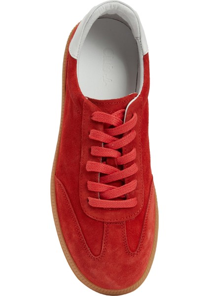 Mercan Kadın Deri Sneaker