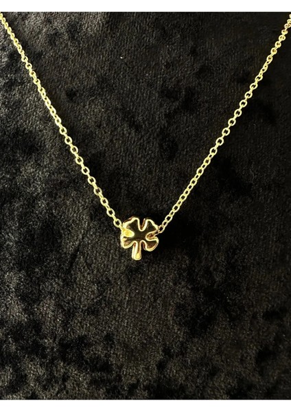 Altın Renk Kadın Yonca Kolye fiyatları