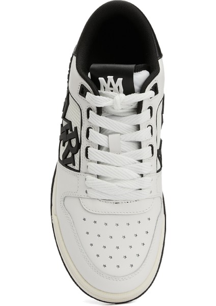 Skel Top Low Siyah Beyaz Kadın Deri Sneaker fırsatları