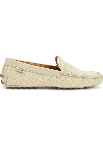 Krem Kadın Loafer