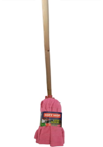Mikrofiber Havlu Paspas ve Ahşap Saplı Temizlik Seti, Kolay Kullanımlı ve Dayanıklı