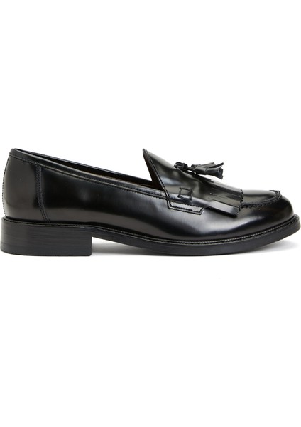 Siyah Kadın Loafer