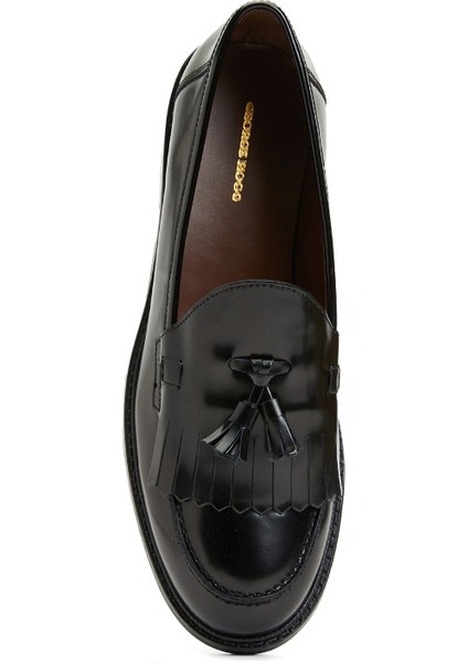 Siyah Kadın Loafer