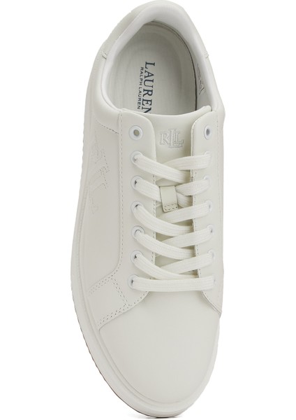 Beyaz Kadın Deri Sneaker fırsatları