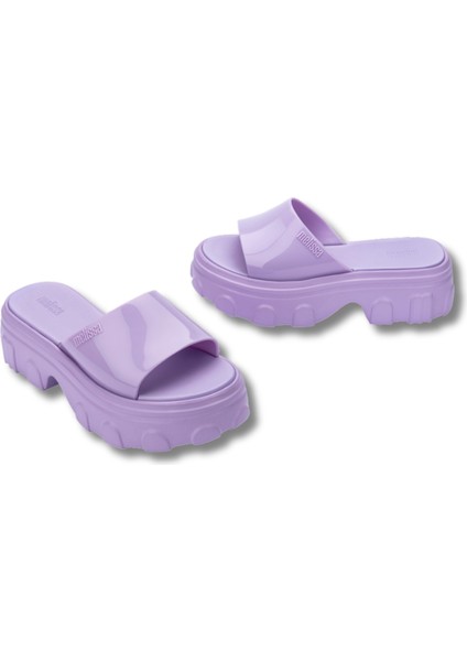 Ella Slide Ad Lila Kadın Tabanlı Terlik