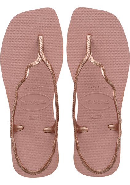 Soleil Rose Gold Kadın Plaj Terliği