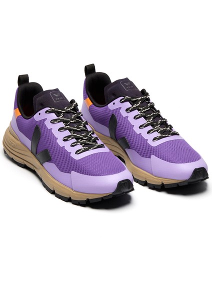 Dekkan Alveomesh Siyah Mor Kadın Sneaker