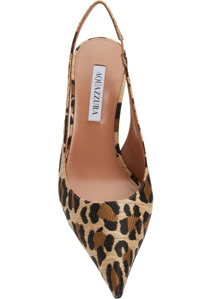 New Purist Leopar Topuklu Ayakkabı