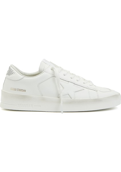 Stardan Beyaz Kadın Deri Sneaker