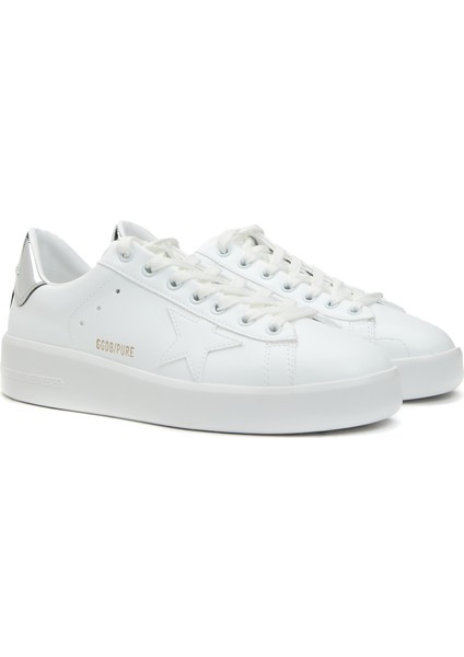Pure Star Beyaz Silver Kadın Deri Sneaker fiyatları
