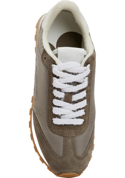 New Rush Kahverengi Kadın Deri Sneaker fırsatları