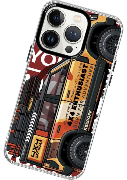iPhone 15 Pro Max Cross Country Travel Magsafe Kapak - Desert