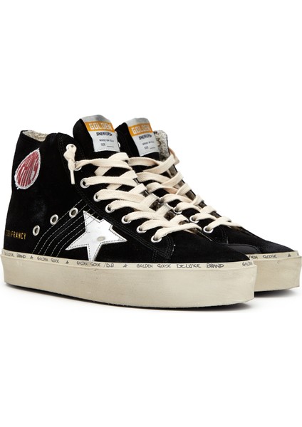Francy Siyah Kadın Deri Sneaker