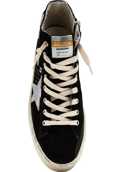 Francy Siyah Kadın Deri Sneaker