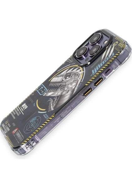 iPhone 14 Pro Max Kılıf Clone Space Magsafe Kapak - Clone - 3