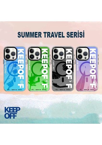 iPhone 15 Pro Max Summer Travel Magsafe Kapak - Quiet Wandering
