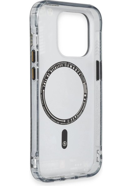 iPhone 14 Pro Max Kılıf Clone Space Magsafe Kapak - Clone - 3