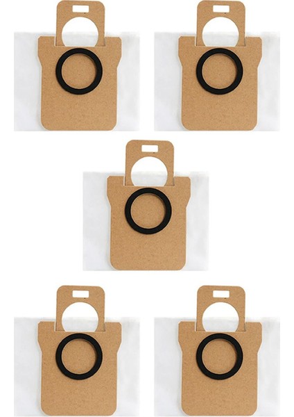 Uyumlu 5'li Toz Torbası Yedek Parça Seti Robot Süpürge Için