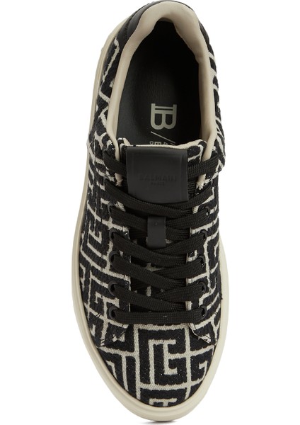 Siyah Logo Desenli Kadın Sneaker fırsatları