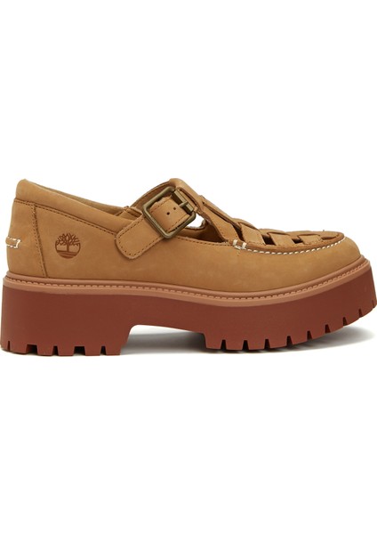 Stone Camel Kadın Deri Loafer