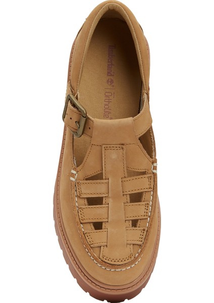 Stone Camel Kadın Deri Loafer fırsatları