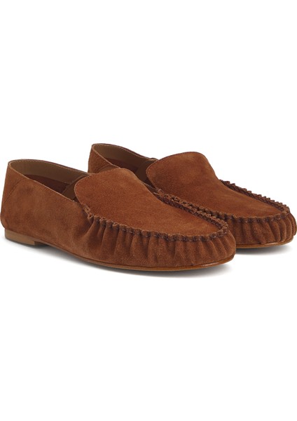 Bon Bon Kahverengi Kadın Süet Loafer fiyatları
